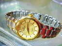 yzbenrus ladies 25mm swiss eta 8 jewel guilloche quartz 2tone ss 6 14 wrist