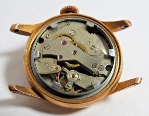 【送料無料】vintage swiss mens medana vibrax swiss 17 jewels rose gold filled bezel watch