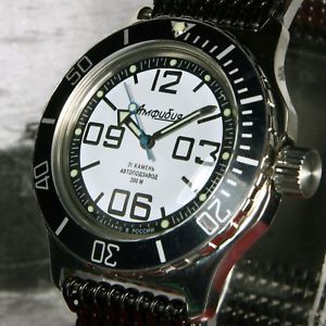【送料無料】vostok amphibian, amphibia custom russian auto dive watch, , boxed, uk seller 【送料無料】vostok amphibian, amphibia custom russian auto dive watch, , boxed, uk seller