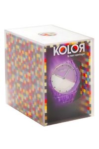 【送料無料】noon copenhagen purple crocodile wrist watch retro 90s rv 55