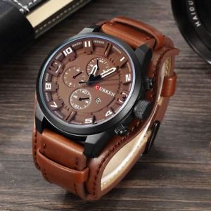 【送料無料】curren mens sport watch