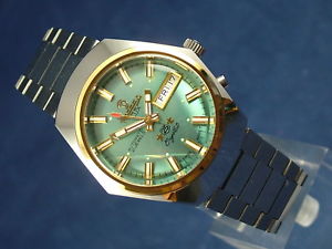 【送料無料】vintage retro swiss tressa lux crystal automatic watch 1970s nos cal as 5206