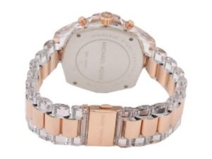 【送料無料】nib michael kors women watch bracelet 2 tone clear amp; r gold bradshaw mk5905 295