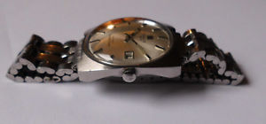 【送料無料】alte herren tissot seastar automatik kissenform edelstahl vintage automatic