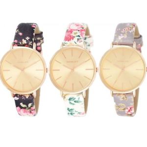 【送料無料】henley ladies floral fashion watch h06136