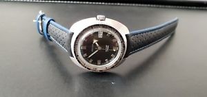 【送料無料】vintage erosa ufo french diver worldtimer taucheruhr