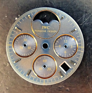 【送料無料】iwc porsche design mondphase chronograph original zifferblatt 24,4 mm
