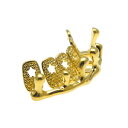 【送料無料】hip hop copper teeth decoration teeth drip braces lower bottom cap tooth caps bo