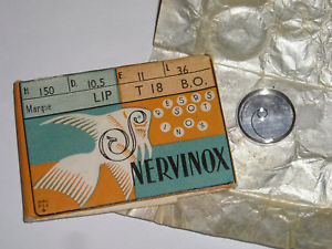 【送料無料】lip t18 t183 mainspring double brace and hole ressort barillet zugfeder