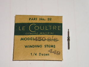 【送料無料】lecoultre winding stem 449 450 452 463 464 468 469 470 478 479 484 original part