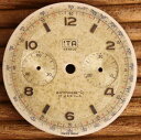 【送料無料】grand cadran montre chronographe mcanique ita landeron 4851 c1156