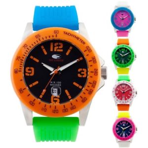 【送料無料】no limits orologio da polso uomo donna multicolor colorato estivo silicone dd