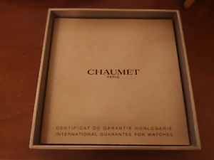 【送料無料】certificat dauthenticit boite chaumet neuf kit box