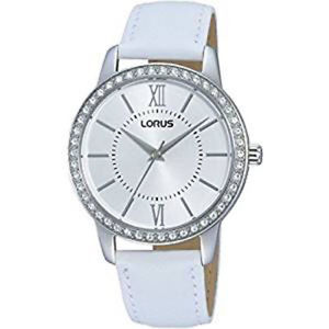 【送料無料】lorus ladiesl leather strap watch rrs39vx9xlnp