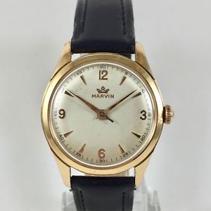 【送料無料】orologio marvin placcato oro a carica manuale