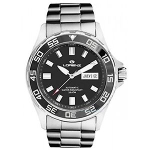 【送料無料】orologio automatico lorenz diver lz017695aa 17695aa listino 41900 man watch