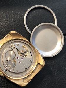 【送料無料】polijot ussr 17 jewels goldplated 36x43mm