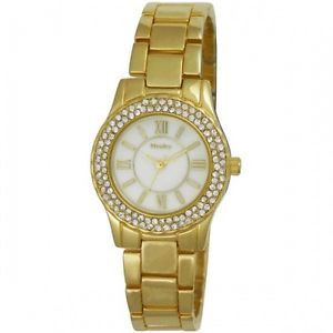 【送料無料】ladies henley stainless steel crystal watch h0723514 h072352