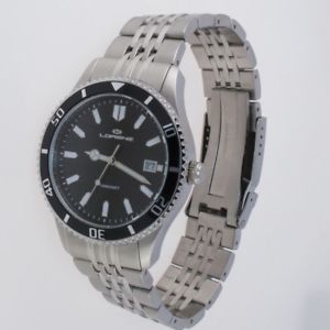 【送料無料】orologio lorenz subaqueo 100 mt cassa e bracciale acciaio 316l quartz 【送料無料】orologio lorenz subaqueo 100 mt cassa e bracciale acciaio 316l quartz