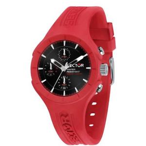 【送料無料】orologio sector speed r3251514006 multifunzione silicone rosso sub 100mt fiv
