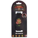 【送料無料】icially licensed the legend of zelda 8bit link character led watch