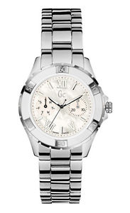 楽天hokushin【送料無料】 guess collection gc mop lady watch ss x75001l1s sport class xl s glam date