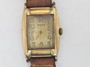 【送料無料】genuine vintage elgin wristwat