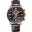 ̵megir 3001 men calendar chronograph 6 hands 24 hours leather quartz watch