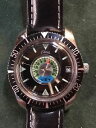 【送料無料】montre vintage edma thermomtre diver lorsa p75 date 37mm