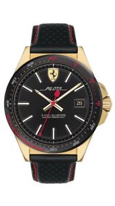 【送料無料】scuderia ferrari pilota herrenuhr 0830490 analog leder schwarz 【送料無料】scuderia ferrari pilota herrenuhr 0830490 analog leder schwarz