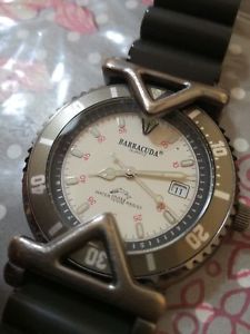 楽天hokushin【送料無料】very rare bulova barracuda diver 100m cal eta fast amp; free