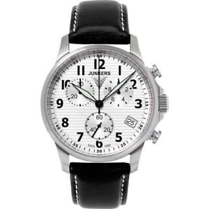 【送料無料】junkers tante ju 52 mens chronograph leather strap watch 68901 【送料無料】junkers tante ju 52 mens chronograph leather strap watch 68901