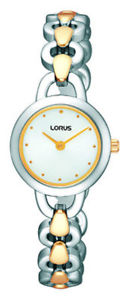 【送料無料】lorus womens two tone bracelet watch rrw75dx9xlnp