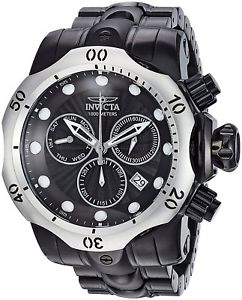 【送料無料】invicta 23897 mens venom quartz stainless steel watch