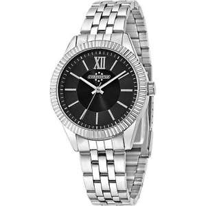 【送料無料】orologio chronostar luxury uomo r3753240503 nuovo watch acciaio nero