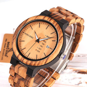 【送料無料】xmas gift bobo bird wooden watch mens icial zerba week quartz unique us brand 【送料無料】xmas gift bobo bird wooden watch mens icial zerba week quartz unique us brand