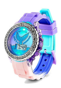 【送料無料】justice for girls secretly a mermaid bling light up led watch