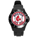 【送料無料】boston red sox wrist watch soft rubber plastic watch