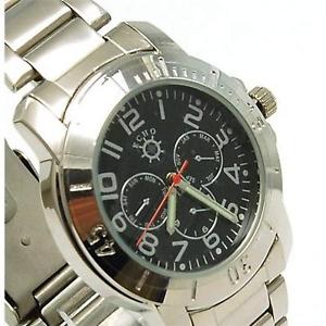 【送料無料】echo gents chronograph effect bracelet strap watch