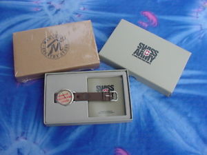 【送料無料】swiss army marlboro country store mens calvary watch,1994,mint in box,rare