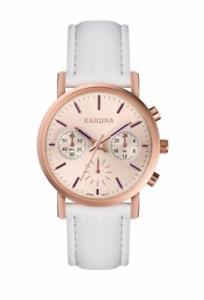 【送料無料】khnp x kls0384l kahuna ladies chronograph rose gold plated watch