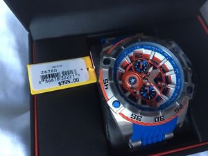 楽天hokushin【送料無料】invicta marvel captain america bolt viper 52mm chronograph limited watch