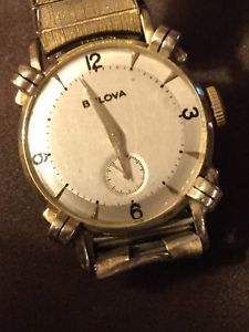 【送料無料】bulova 50’s knotted lug 10k vintage watch very rare