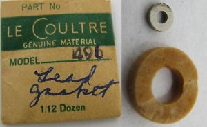 【送料無料】lecoultre 496 part lot of 2 gaskets