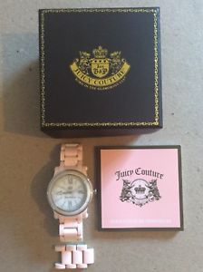 ジューシークチュール 【送料無料】juicy couture women pink watch stainless steel water resistant 3 atm fashion