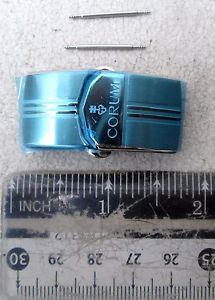 【送料無料】genuine corum 21mm stainless steel clasp