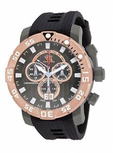 【送料無料】invicta 53mm sea base swiss made chronograph titanium men watch 14260