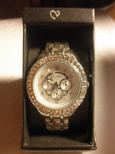 【送料無料】valletta fmdct517a quartz silver tone watch