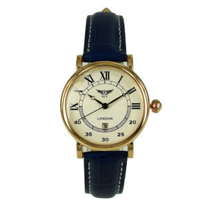 【送料無料】ny london genuine leather strap designer fashion mens analog quartz watches
