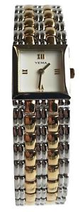 【送料無料】yema ladies two tone watch ym850xynp